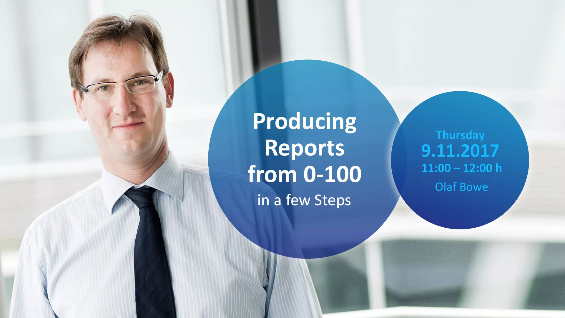 Webinar Producing Reports from 0-100